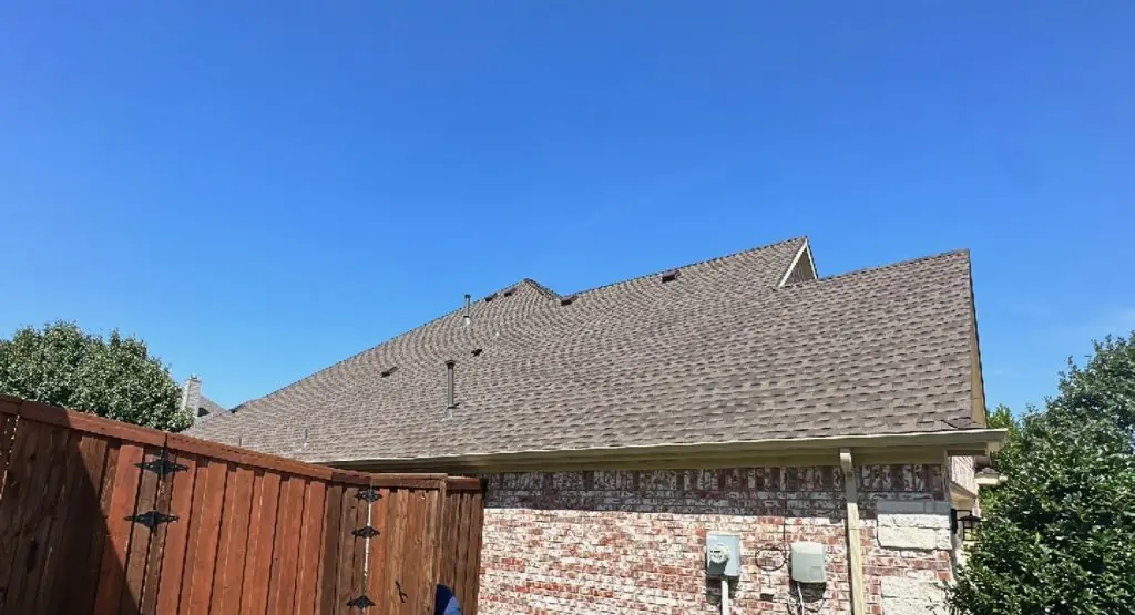 Completed roof replacement project in Poland